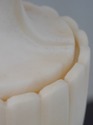 F74733: Vintage Brass & Alabaster Table Lamp