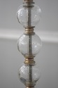 F74735: Pair Of Stacked Crystal Ball Table Lamps
