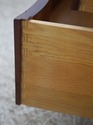 74746: HICKORY CHAIR Mahogany Serpentine Front Car