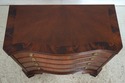 74746: HICKORY CHAIR Mahogany Serpentine Front Car