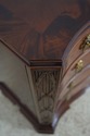 74746: HICKORY CHAIR Mahogany Serpentine Front Car