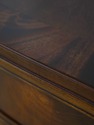 74746: HICKORY CHAIR Mahogany Serpentine Front Car