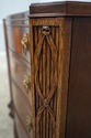 74746: HICKORY CHAIR Mahogany Serpentine Front Car