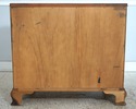74746: HICKORY CHAIR Mahogany Serpentine Front Car