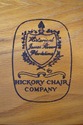 74746: HICKORY CHAIR Mahogany Serpentine Front Car