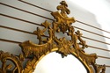 74819: Rococo Style Ornate Gold Frame Wall Mirror