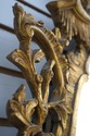 74819: Rococo Style Ornate Gold Frame Wall Mirror
