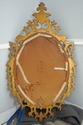 74819: Rococo Style Ornate Gold Frame Wall Mirror