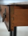 74808: JOHN WIDDICOMB Vintage Walnut Marble Top Fr
