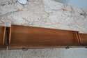 74808: JOHN WIDDICOMB Vintage Walnut Marble Top Fr