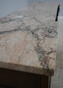 74808: JOHN WIDDICOMB Vintage Walnut Marble Top Fr
