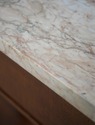 74808: JOHN WIDDICOMB Vintage Walnut Marble Top Fr