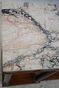 74808: JOHN WIDDICOMB Vintage Walnut Marble Top Fr