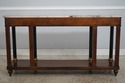 74808: JOHN WIDDICOMB Vintage Walnut Marble Top Fr