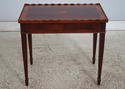 74923: HEKMAN Flame Mahogany Occasional Tea Table