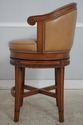 74896: Set Of 4 HANCOCK & MOORE Leather Swivel Cou