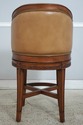 74896: Set Of 4 HANCOCK & MOORE Leather Swivel Cou