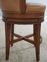 74896: Set Of 4 HANCOCK & MOORE Leather Swivel Cou