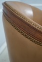 74896: Set Of 4 HANCOCK & MOORE Leather Swivel Cou