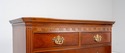 69959: BAKER Mahogany Chippendale Style Chest On C