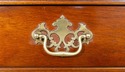 69959: BAKER Mahogany Chippendale Style Chest On C