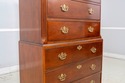 69959: BAKER Mahogany Chippendale Style Chest On C