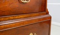69959: BAKER Mahogany Chippendale Style Chest On C