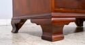 69959: BAKER Mahogany Chippendale Style Chest On C