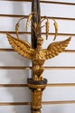 F69949: Pair Of Federal Style Eagle Carved Gilt 2 