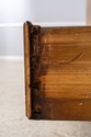 LF70000: Antique Hand Made 2 Drawer Oak Lidded Bla