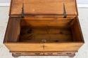 LF70000: Antique Hand Made 2 Drawer Oak Lidded Bla