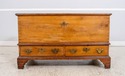 LF70000: Antique Hand Made 2 Drawer Oak Lidded Bla