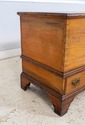 LF70000: Antique Hand Made 2 Drawer Oak Lidded Bla