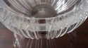 F69989: TIFFANY & CO Modern Style Cut Crystal Bowl