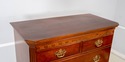 69959: BAKER Mahogany Chippendale Style Chest On C