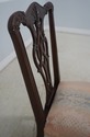 L65115EC: Set of 8 HENREDON Chippendale Mahogany D