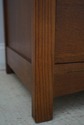 F64878EC: BASSETT Mission Oak Arts & Crafts Dresse