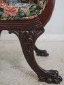 L70014: Antique AMERICAN EMPIRE Clawfoot Mahogany 