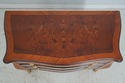 L69979: Stunning Italian Highly Inlaid 3 Drawer Ch