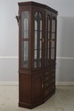 69998: HENKEL HARRIS Cherry Lighted China Cabinet