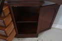 69998: HENKEL HARRIS Cherry Lighted China Cabinet