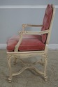 61531EC: French Style Cane Back & Seat Painted Arm