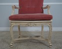 61531EC: French Style Cane Back & Seat Painted Arm