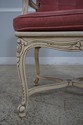 61531EC: French Style Cane Back & Seat Painted Arm