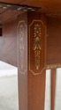 L70077: HITCHCOCK Stenciled Maple Table + 4 Chairs