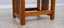 F70055: Pair Mission Oak Arts & Crafts Footstools