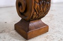 L69617: SHERRILL Lion Head Carved Mahogany Console