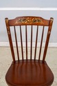 L70077: HITCHCOCK Stenciled Maple Table + 4 Chairs