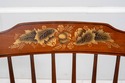 L70077: HITCHCOCK Stenciled Maple Table + 4 Chairs