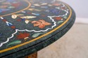 L70029: PIETRA DURA Inlaid Marble Top Anglo Indian